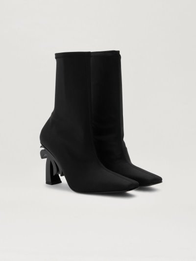 Botas Palm Angels Boots Palm Heel Mujer Negras | ES-478971