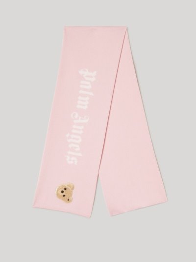Bufandas Palm Angels Bear Scarves Niños Rosas Marrones | ES-105959