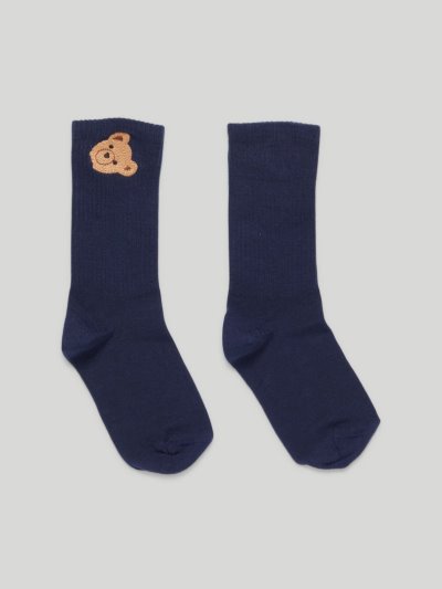 Calcetines Palm Angels Bear Socks Niños Azules Marrones | ES-057002