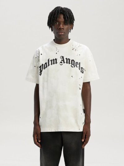 Camiseta Palm Angels Manga Corta Hombre Barcelona Palm Angels