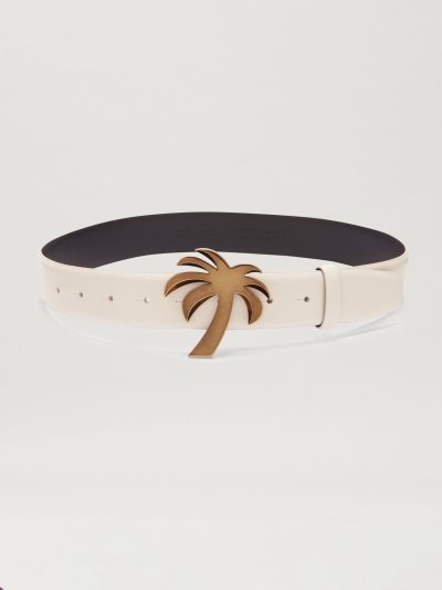 Cinturones Palm Angels Palm Beach Belts Mujer Blancas Negras | ES-185544