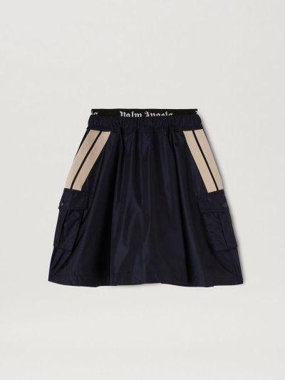 Falda Palm Angels Cargo Pista Skirt Niños Azul Marino Azules Negras | ES-025696