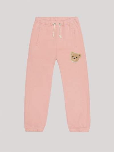 Pantalones Deportivos Palm Angels Bear Sweatpants Niños Rosas Marrones | ES-053987