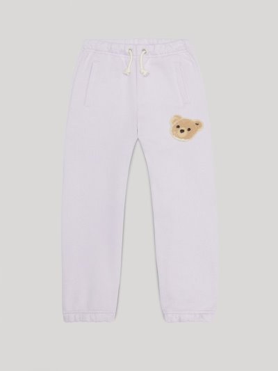 Pantalones Deportivos Palm Angels Bear Sweatpants Niños Moradas Marrones | ES-886600