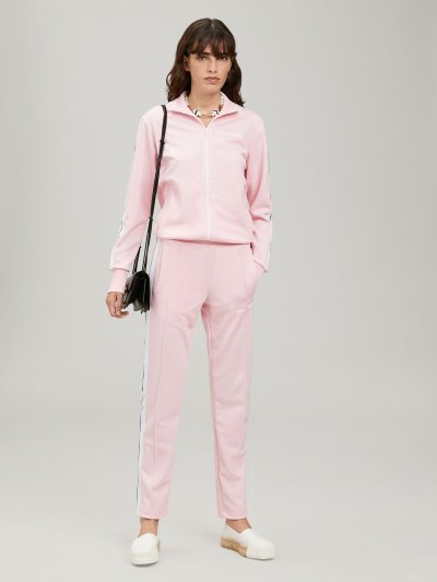 Pantalones Deportivos Palm Angels Blossom Pista Pants Mujer Rosas | ES-487832
