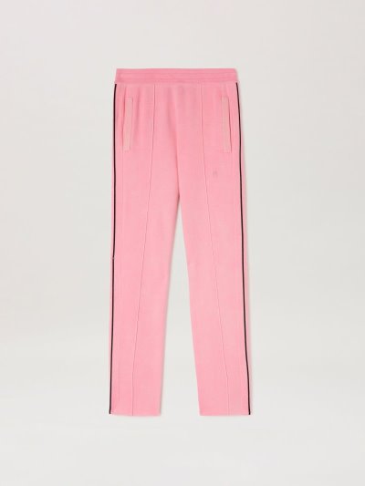 Pantalones Deportivos Palm Angels Cachemire Fuchsia Fluo Pista Pants Hombre Fucsia Blancas | ES-036672