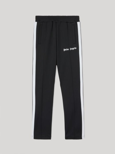 Pantalones Deportivos Palm Angels Slim Classic Pista Pants Hombre Negras Blancas | ES-130823