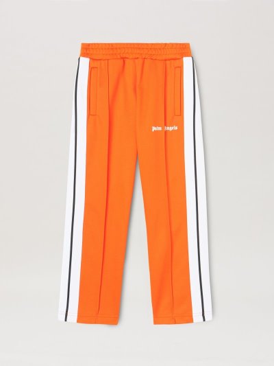 Pantalones Palm Angels Palm Angels Pista Pants Niños Naranjas Blancas | ES-706718