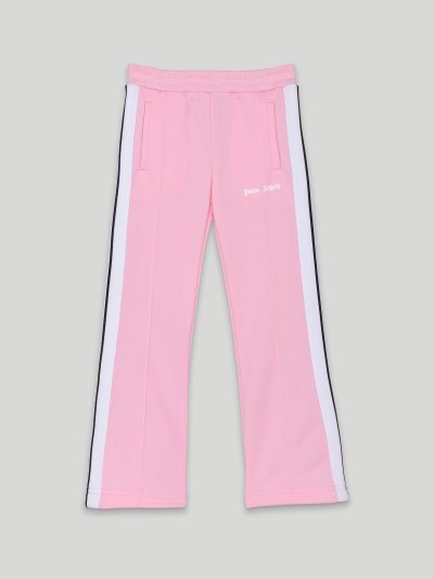 Pantalones Palm Angels Pista Pant Niños Rosas Blancas | ES-292368