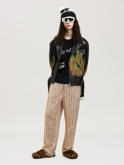 Pantalones Palm Angels Rainbow Sequins Pajama Pants Hombre Multicolor | ES-445042