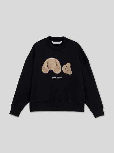 Sudaderas Palm Angels Bear Sweatshirt Mujer Negras Marrones | ES-362094
