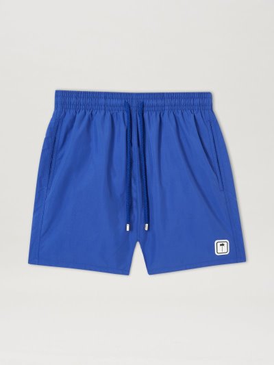 Swim Shorts Palm Angels Paxvilebrequin Patch Swimwear Hombre Azules | ES-044583