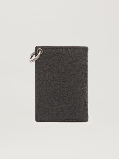 Wallets & Cardholders Palm Angels Caviar Chain Cardholders Hombre Negras Blancas | ES-120544