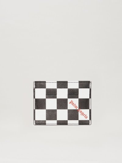 Wallets & Cardholders Palm Angels Damier Cardholders Hombre Negras Blancas | ES-831834