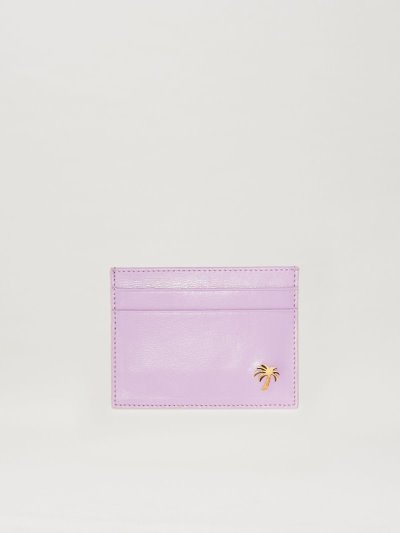 Wallets & Purses Palm Angels Palm Beach Cardholders Mujer Moradas Doradas | ES-379477