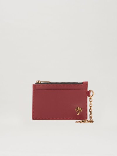 Wallets & Purses Palm Angels Palm Beach Chain Cardholders Mujer Doradas | ES-614518