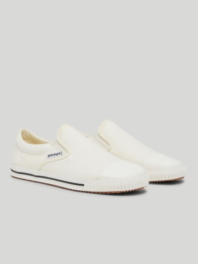 Zapatillas Palm Angels Bajas Slip-on Hombre Blancas Negras | ES-996394